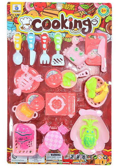 KITCHEN PLAY SET BLISTER CARD