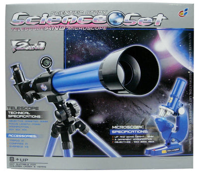 TELESCOPE AND MICROSCOPE SET