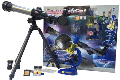 TELESCOPE AND MICROSCOPE SET