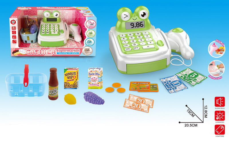 CASH REGISTER BATTERY OPERATED WITH LIGHT&MUSIC