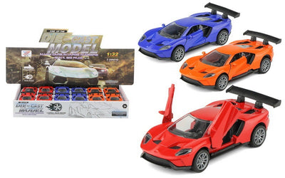 ALLOY CAR 1:32 PULL BACK 12PCS SET DISPLAY BOX
