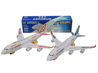 BATTERY OPERATED PLANE WITH LIGHT&MUSIC