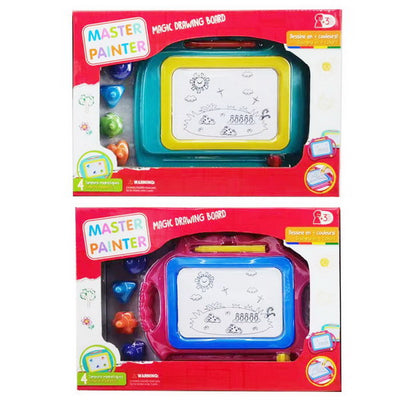 DRAWING BOARD WITH ERASER & STAMPS