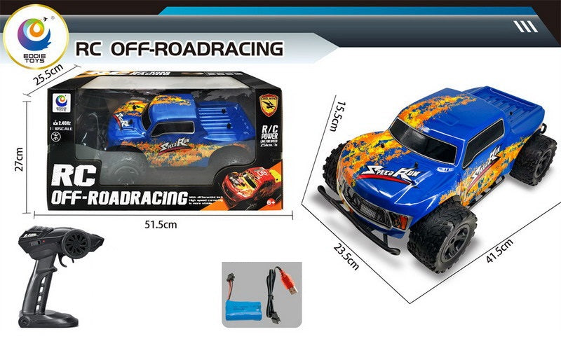 REMOTE CONTROL CAR WITH USB CHARGER 1:10 FULL FUNCTION
