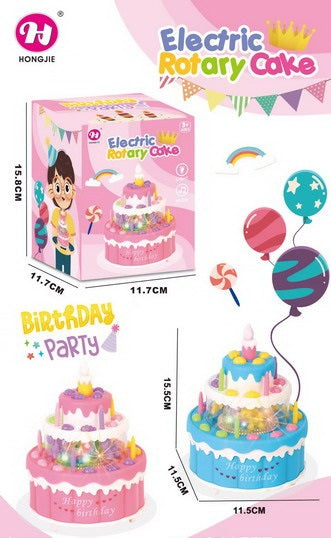 CAKE BATTERY OPERATED WITH LIGHT&MUSIC