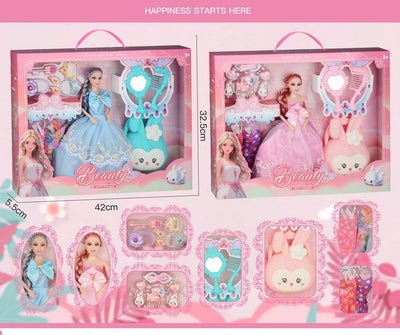 DOLL SET WITH ACCESSORIES
