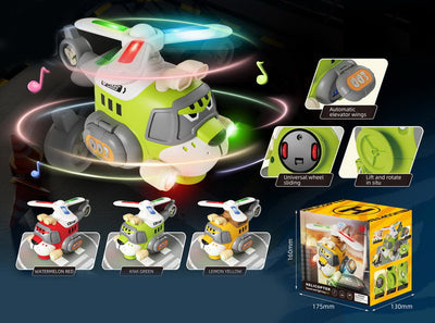 BATTERY OPERATED HELICOPTER WITH LIGHT&MUSIC