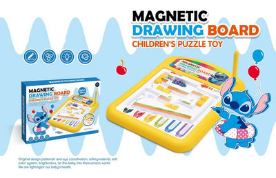 DRAWING BOARD WITH PUZZLE TOY