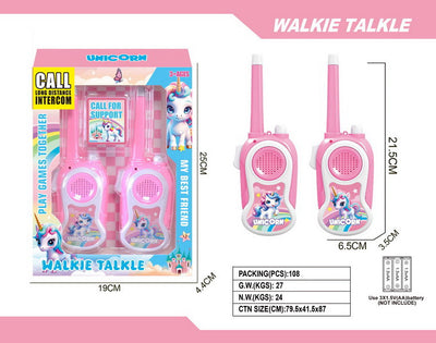 BATTERY OPERATED WALKIE TALKIE BOX