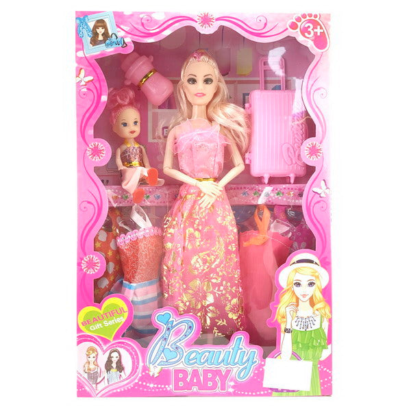 DOLL 11.5" PLAY SET WITH ACCESSORIES