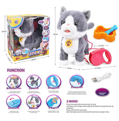 PET DOG WITH MUSIC & LICKING TONGUE USB CHARGER