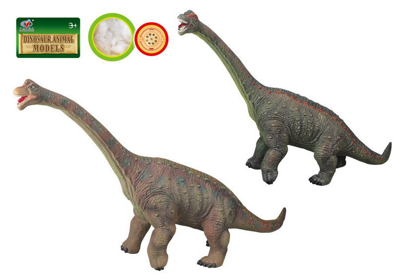 ANIMAL SET DINOSAUR VINYL WITH MUSIC PVC BAG