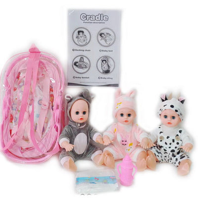 DOLL 14" WITH MUSIC PVC BAG