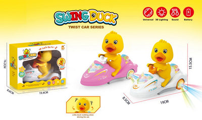 Battery Operated animals duck with light& sound