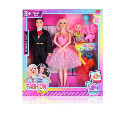 DOLL 11.5" AND ACCESSORIES