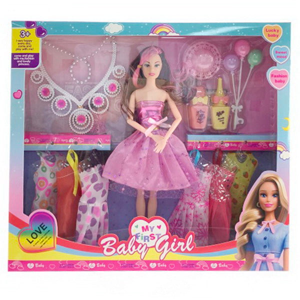 DOLL 11" AND ACCESSORIES