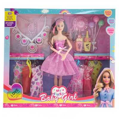 DOLL 11" AND ACCESSORIES