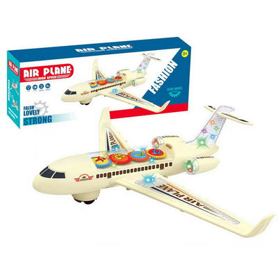 BATTERY OPERATED PLANE WITH LIGHT&MUSIC