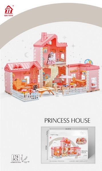 VILLA PLAY SET WITH DOLL