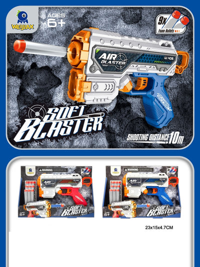 Shouting Gun with Soft Bullets