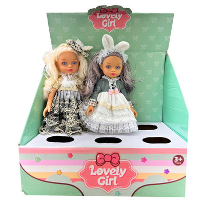 DOLL 30CM 6PCS SET DISPLAY BOX