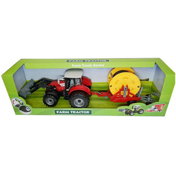 FRICTION TRUCK FARM WITH ACCESSORIES