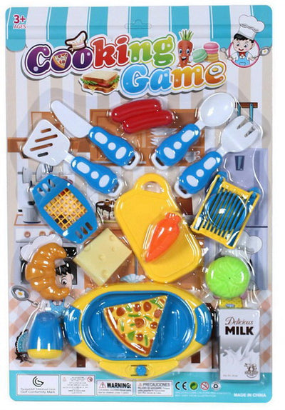 KITCHEN PLAY SET BLISTER CARD