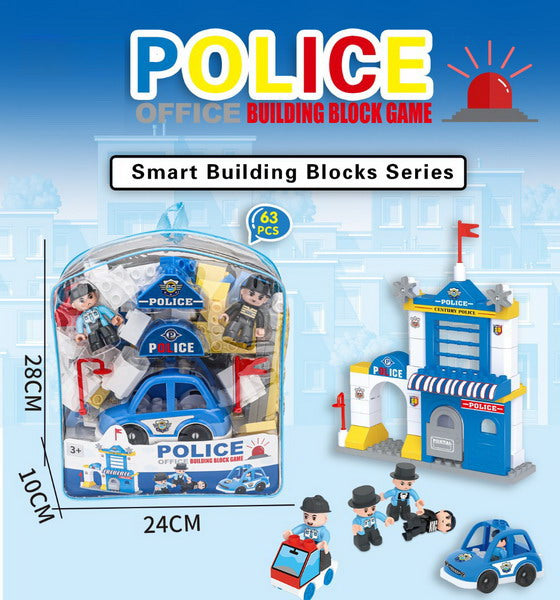 BLOCKS PLAY SET 63PCS