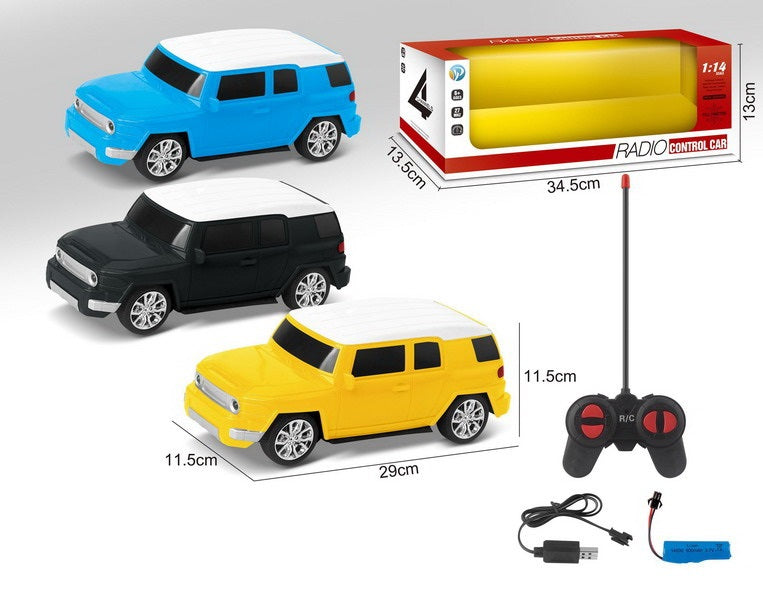 REMOTE CONTROL CAR WITH USB CHARGER 1:14