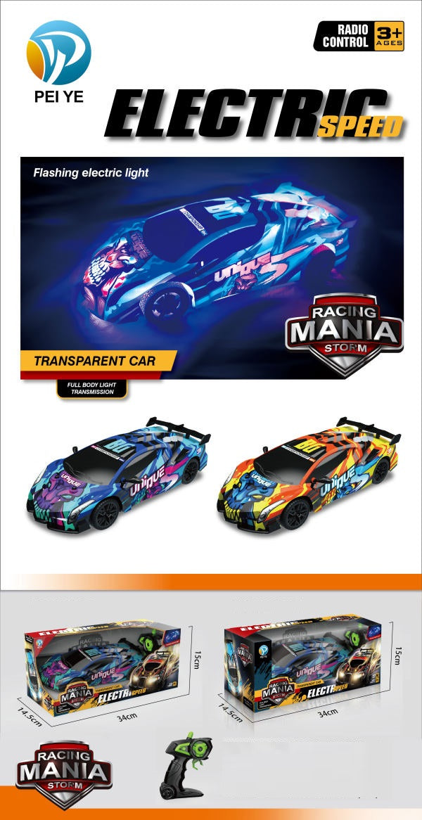 REMOTE CONTROL CAR WITH USB CHARGER 1:14 & LIGHT