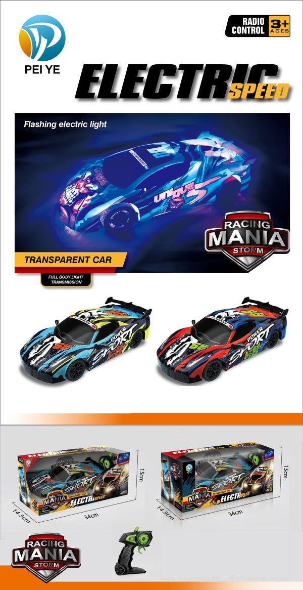 REMOTE CONTROL CAR WITH USB CHARGER 1:14 & LIGHT