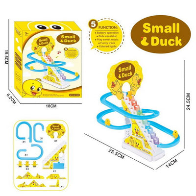 RACING TRACK DUCK BATTERY OPERATED WITH LIGHT&MUSIC
