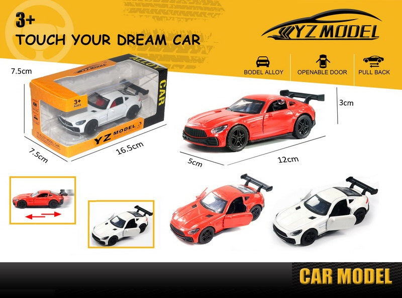 ALLOY CAR 1:36 PULL BACK DOOR OPEN