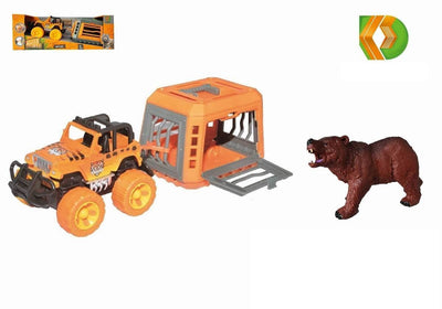 FRICTION CAR WITH ANIMAL