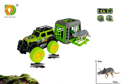 FRICTION CAR WITH ANIMAL