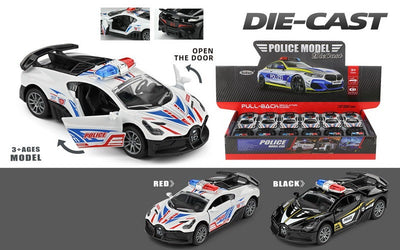 ALLOY CAR 1:32 PULL BACK 12PCS SET DISPLAY BOX