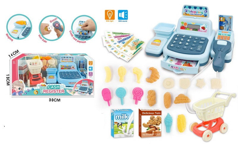 CASH REGISTER BATTERY OPERATED WITH LIGHT&MUSIC