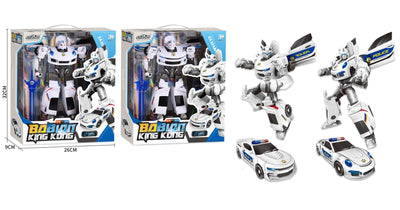 POLICE CAR DEFORMATION WINDOW BOX