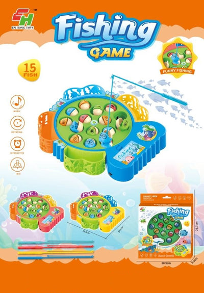 FISHING GAME BATTERY OPERATED WITH LIGHT&MUSIC