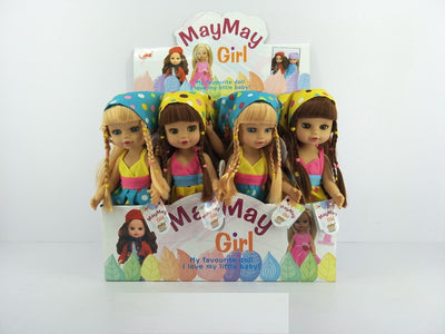 DOLL 36CM WITH MUSIC 12PCS SET DISPLAY BOX