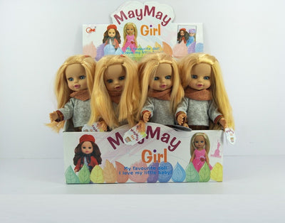 DOLL 36CM WITH MUSIC 12PCS SET DISPLAY BOX