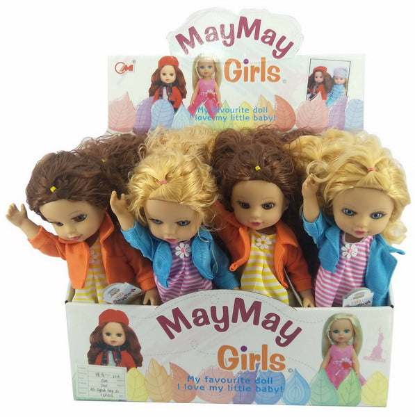 DOLL 36CM WITH MUSIC 12PCS SET DISPLAY BOX