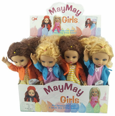 DOLL 36CM WITH MUSIC 12PCS SET DISPLAY BOX