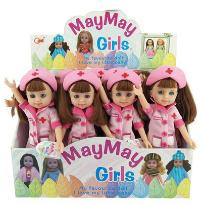 DOLL 30CM WITH MUSIC 12PCS SET DISPLAY BOX
