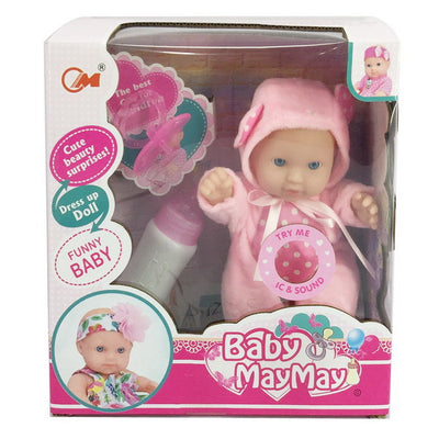 DOLL 20CM WITH SOUND & ACCESSORIES