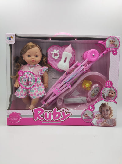 DOLL 12" WITH ACCESSORIES
