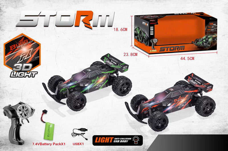 REMOTE CONTROL CAR WITH USB CHARGER 1:14