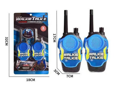 BATTERY OPERATED WALKIE TALKIE BLISTER CARD