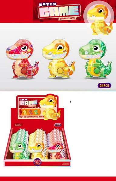 DINOSAUR WATER GAME 24PCS DISPLAY BOX