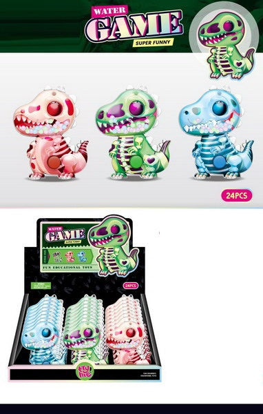 FOSSIL DINOSAUR WATER GAME 24PCS DISPLAY BOX